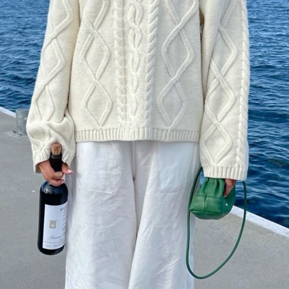 Loro Piana Cream Cashmere Jumper size IT42 - Picture 7 of 9